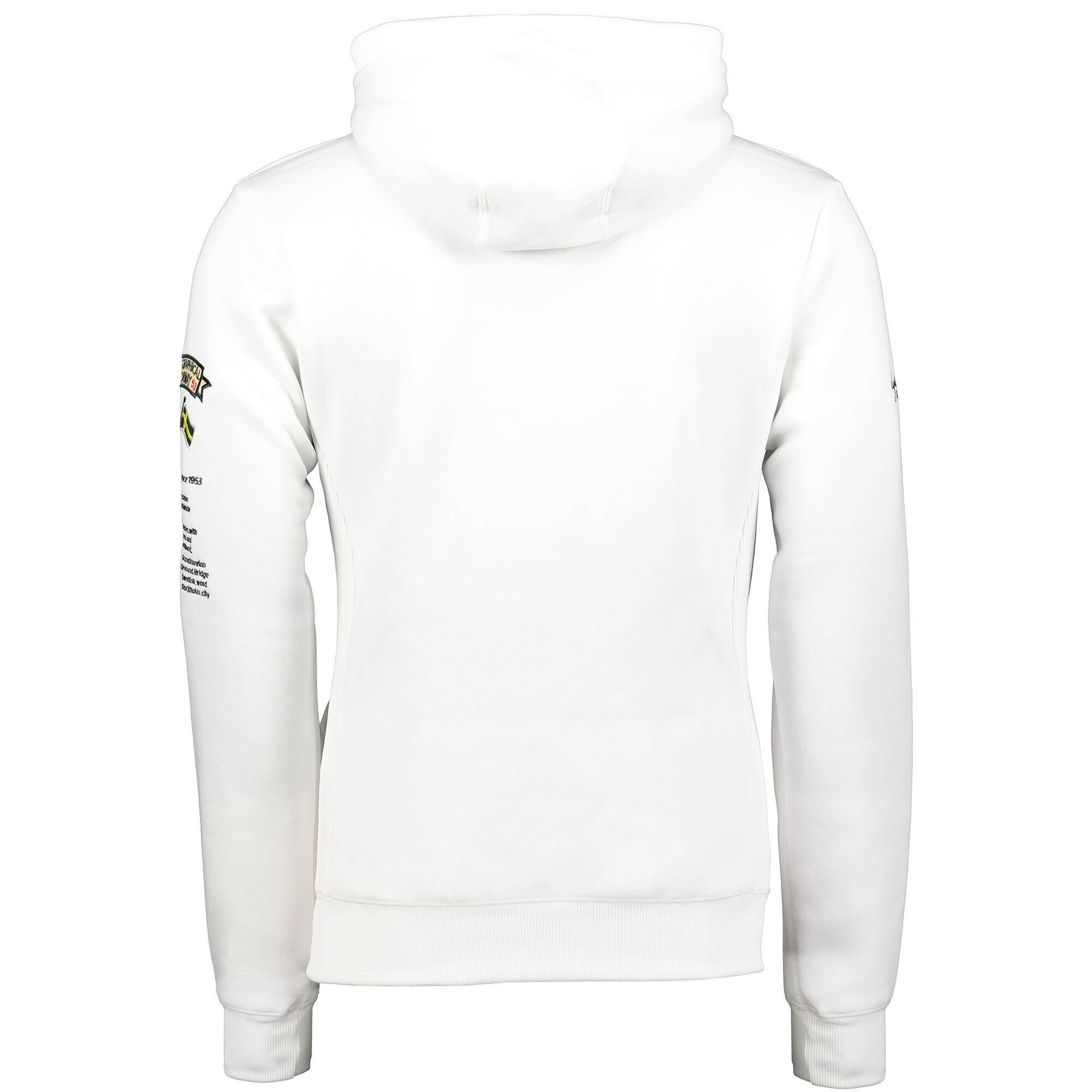 Sudadera de montana y trekking con capucha Mujer Geographical Norway Gymclass Decathlon