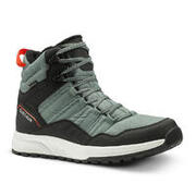 Botas quentes e impermeáveis de caminhada - SH500 MID - Homem
