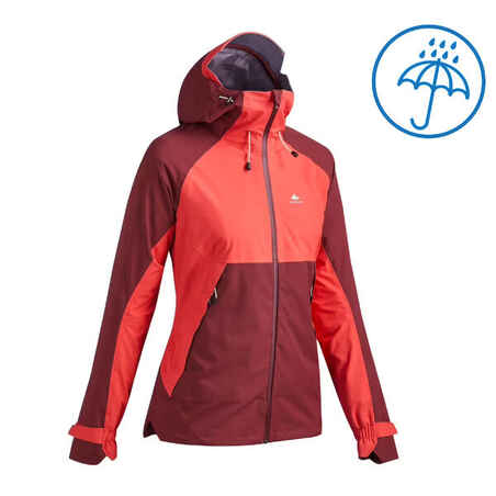 Women's Waterproof Mountain Walking Jacket - MH500