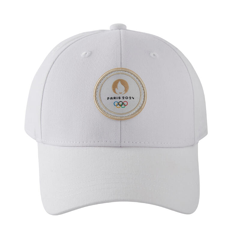 Casquette Paris 2024 blanche mixte