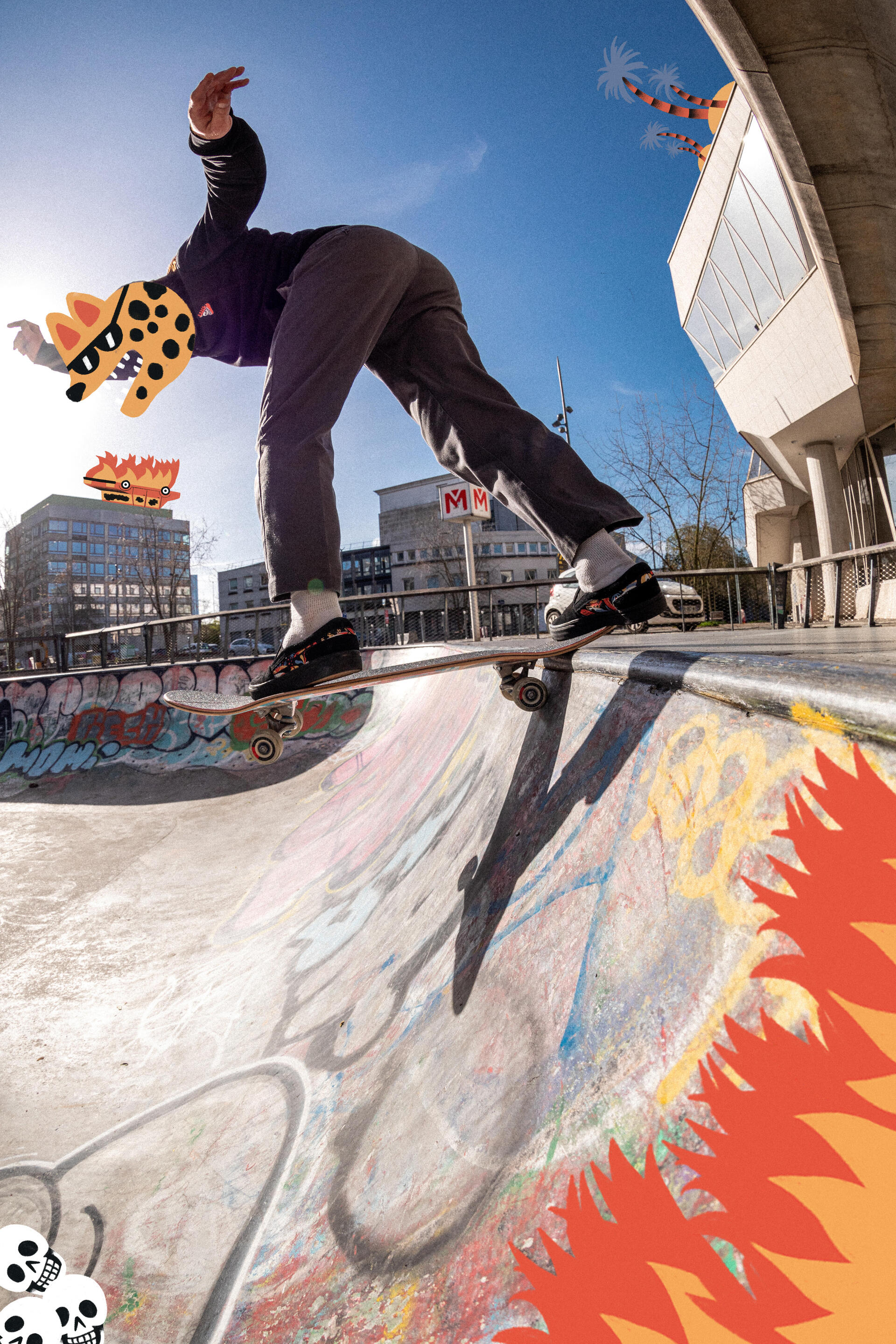 Réunir le surf et le skate dans une collection onirique