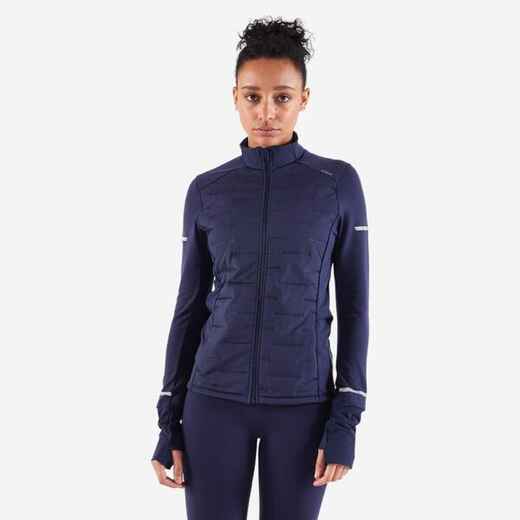 
      WOMEN'S KIPRUN WARM JACKET - BLUE 
  