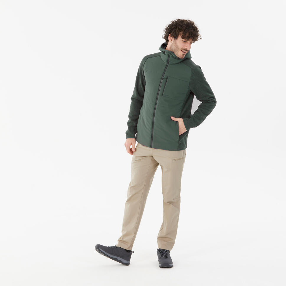 Bluza turystyczna męska Quechua NH500 Hybride