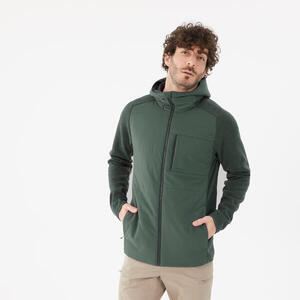 Sudadera polar de montaña y trekking con capucha Hombre Quechua NH900