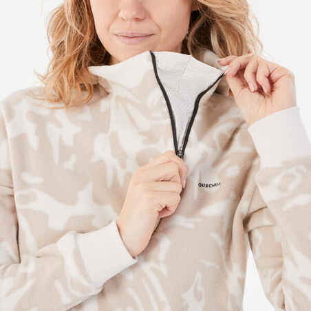 Moteriškas žygių fliso džemperis „MH100“