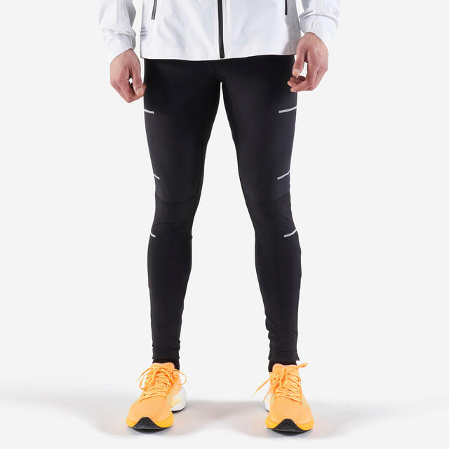Lauftights lang Herren wasserabweisend - Run 900 Rain schwarz