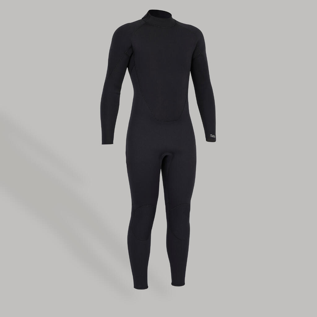 WETSUIT AROPEC 4/3 BLACK BACK ZIP