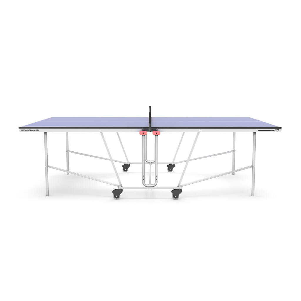 Mesa de ping pong plegable para interiores - Pongori Ttt100 azul