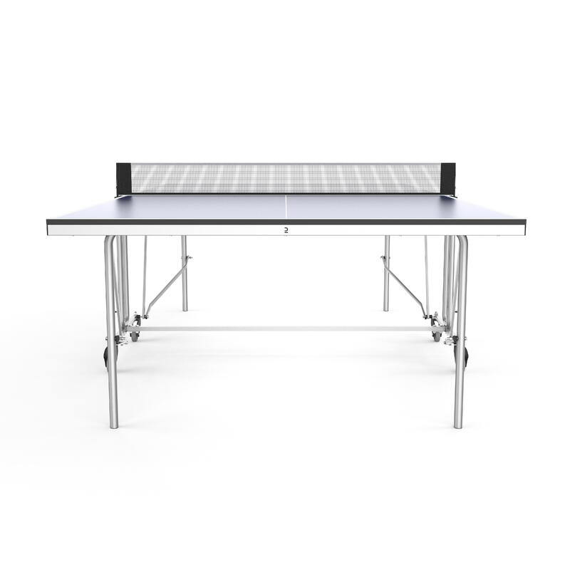 Mesa de ping pong plegable para interiores - Pongori Ttt100 azul - Decathlon