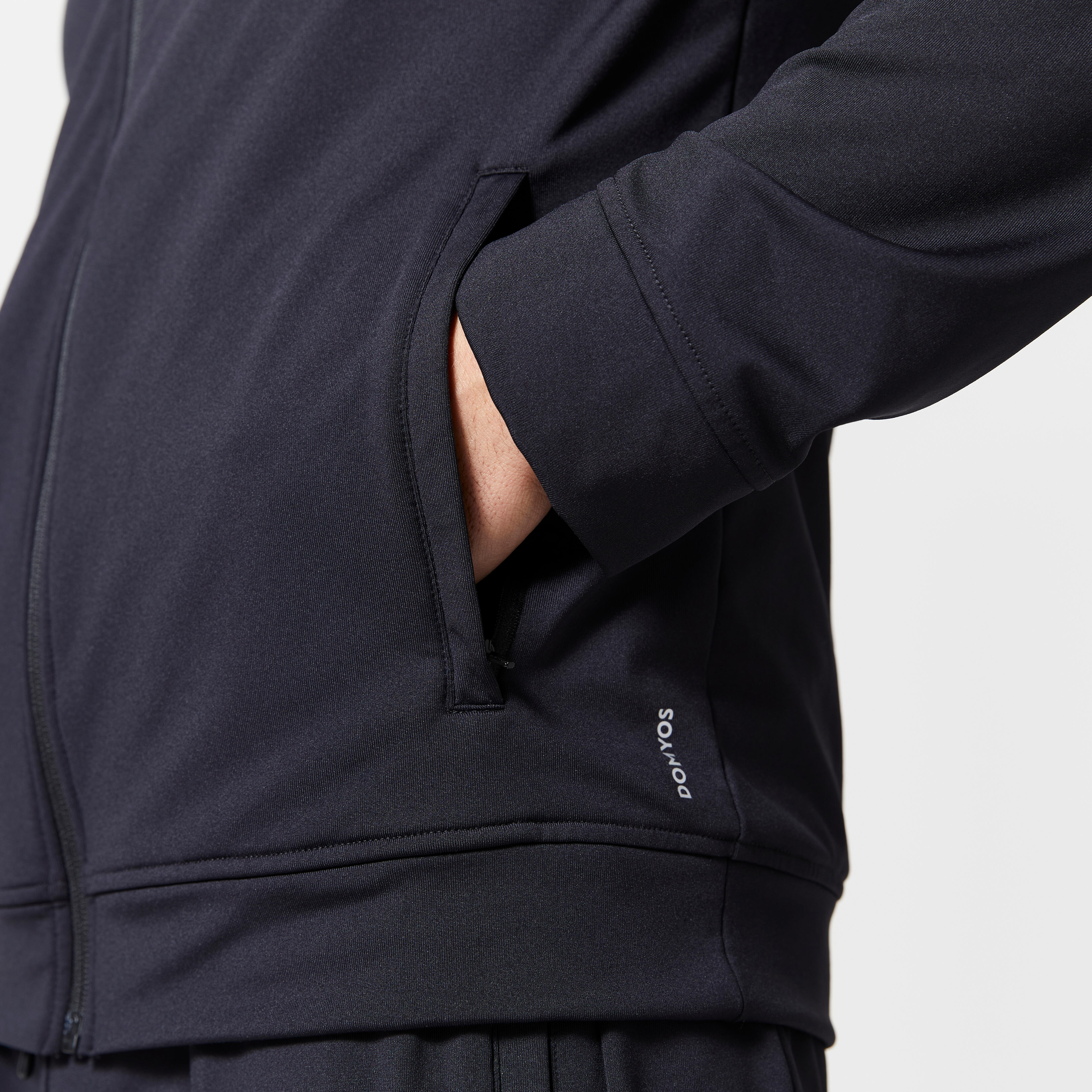 Men's Slim-Fit Tracksuits- 100 - DOMYOS