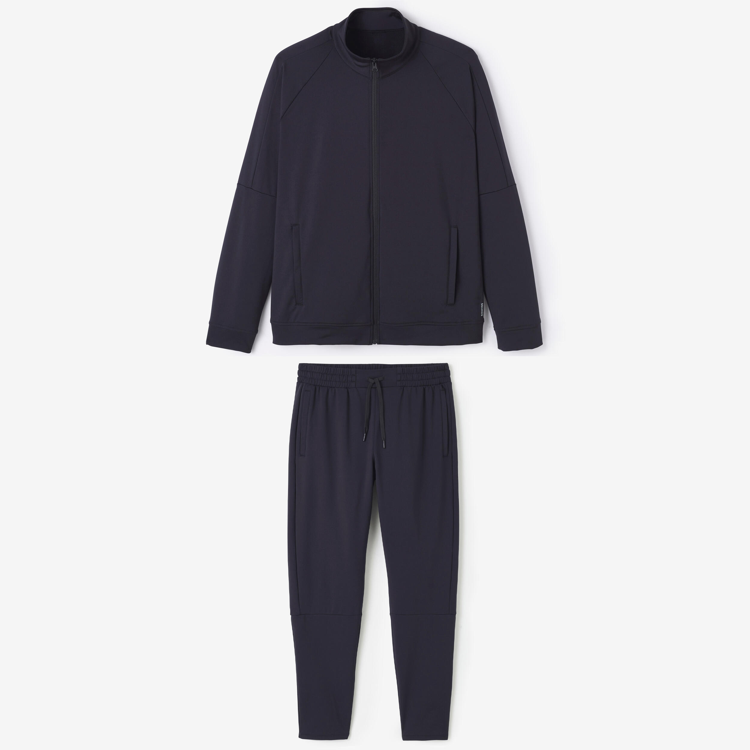 Men's Slim-Fit Tracksuits- 100 - DOMYOS