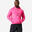 Sweatshirt de Fitness Respirável com Capuz Homem Essential Rosa