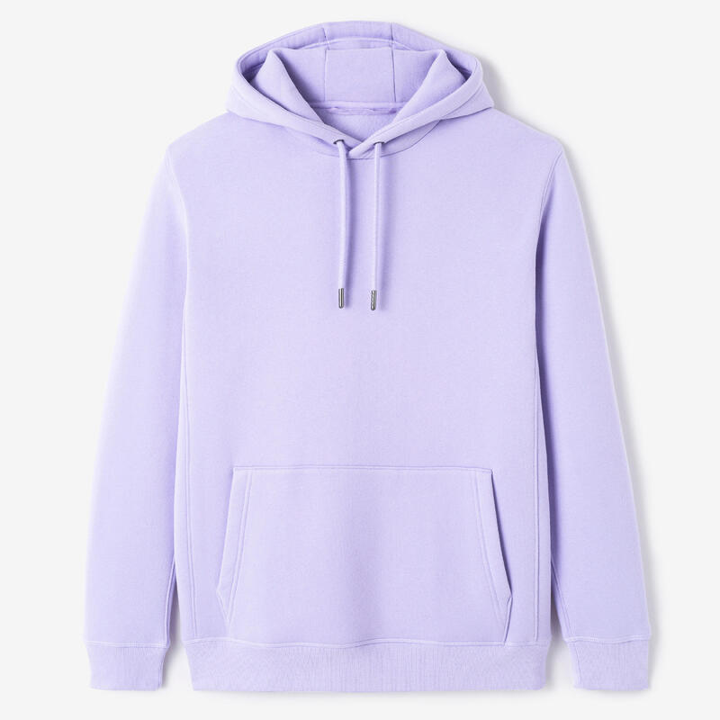 Sweat à capuche Fitness Homme - 520 Violet