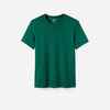 T-shirt Slim fitness homme - 500 vert cyprès