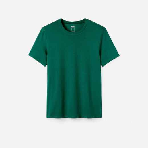 
      T-shirt Slim fitness homme - 500 vert cyprès
  