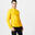 Sweatshirt de Fitness Homem 500 Essential Amarelo