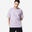 T-Shirt Larga de Fitness Homem 520 Violeta