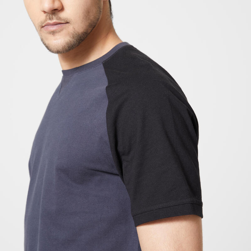 Tricou Regular 520 Fitness Gri-Negru Bărbați 