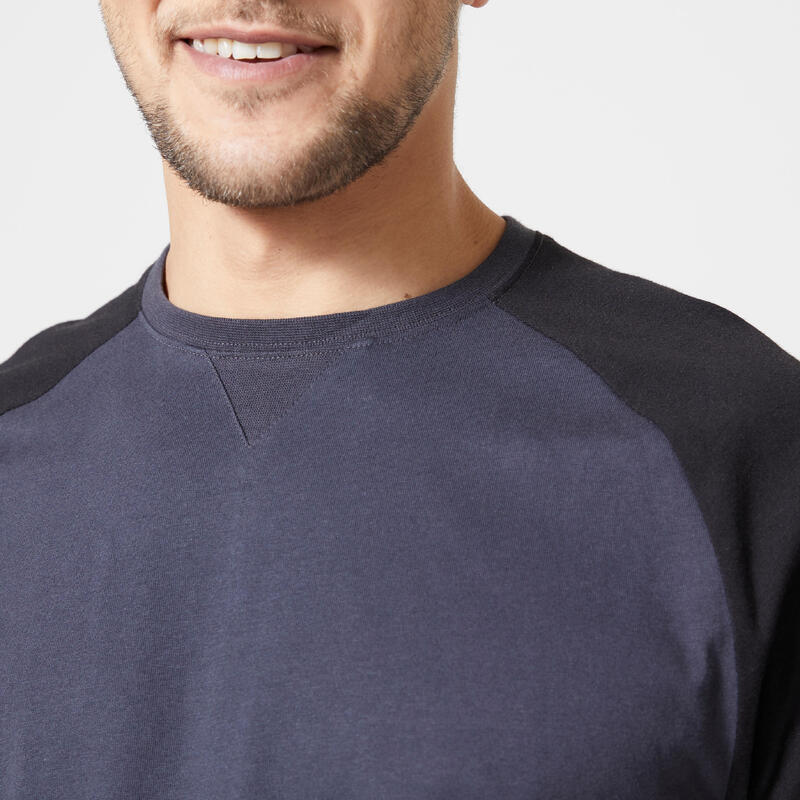 Tricou Regular 520 Fitness Gri-Negru Bărbați 