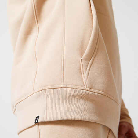 Men's Fitness Hoodie 520 - Beige