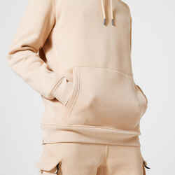 Men's Fitness Hoodie 520 - Beige