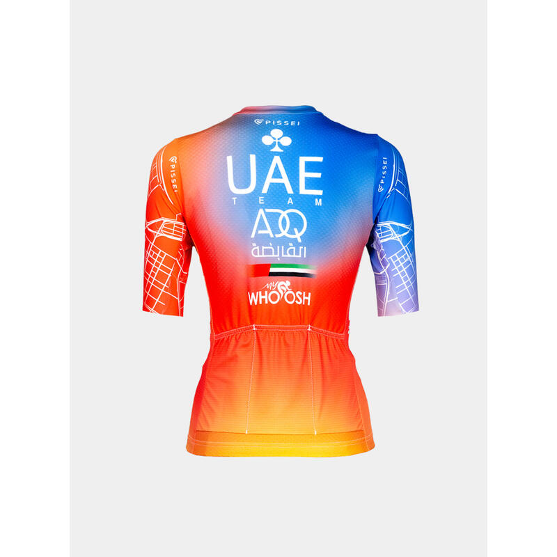 Maillot ciclismo manga corta mujer UAE TEAM