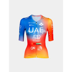 Maillot ciclismo manga corta mujer UAE TEAM