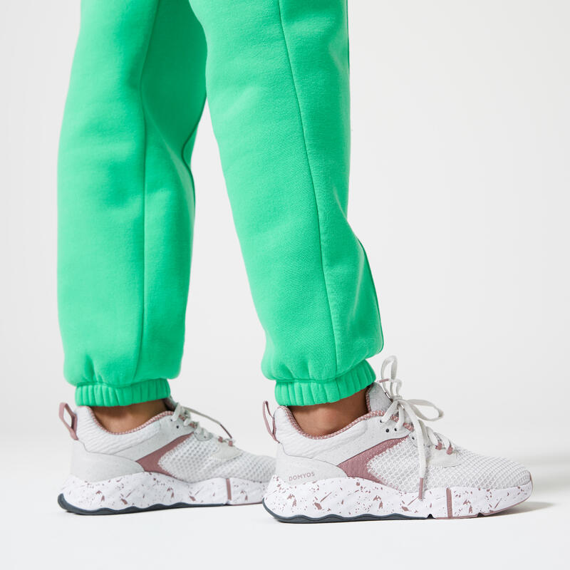 Pantalon Chaud en Polaire pour Femmes 500 - Vert