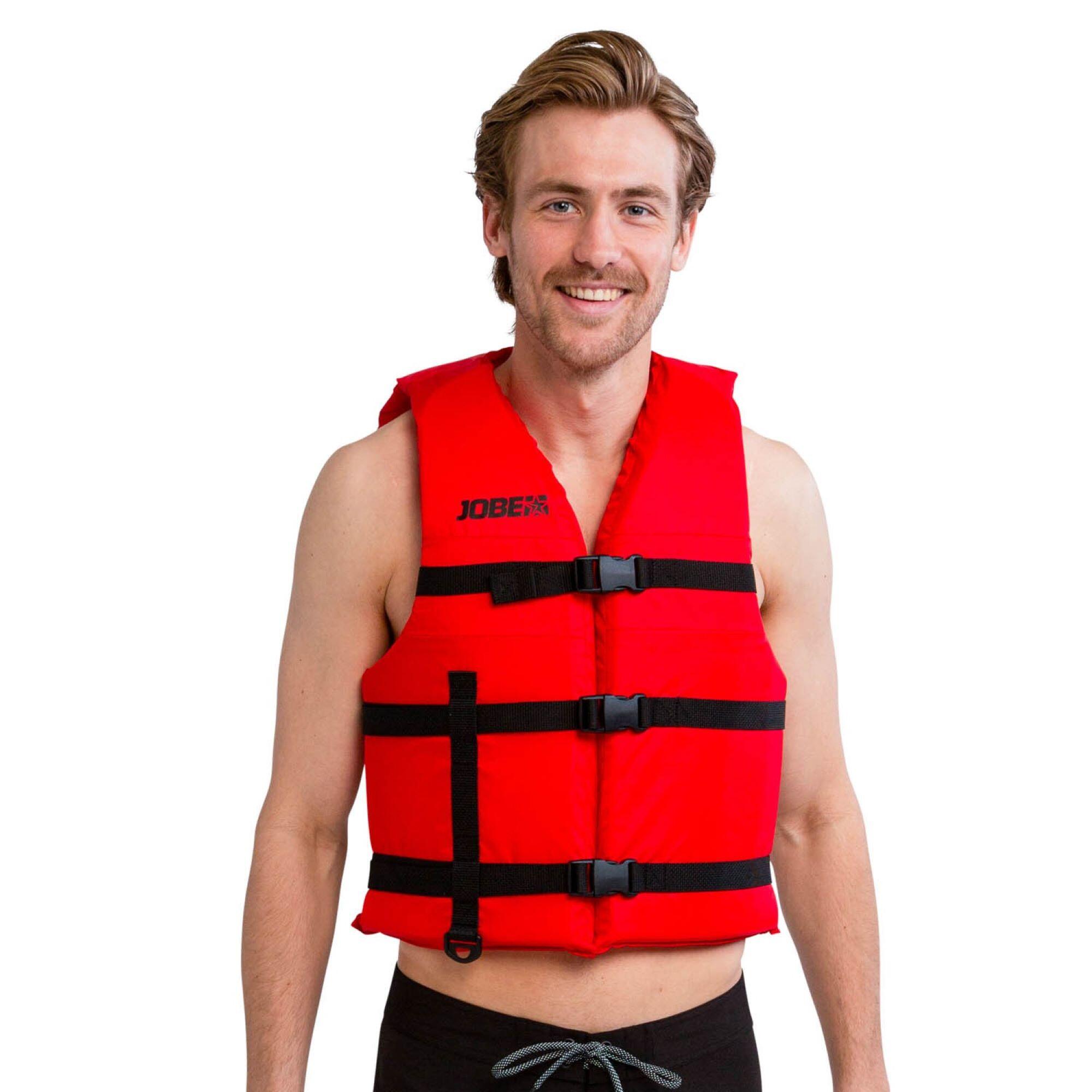 Universal Life Vest Adult (50N) - Red 1/5