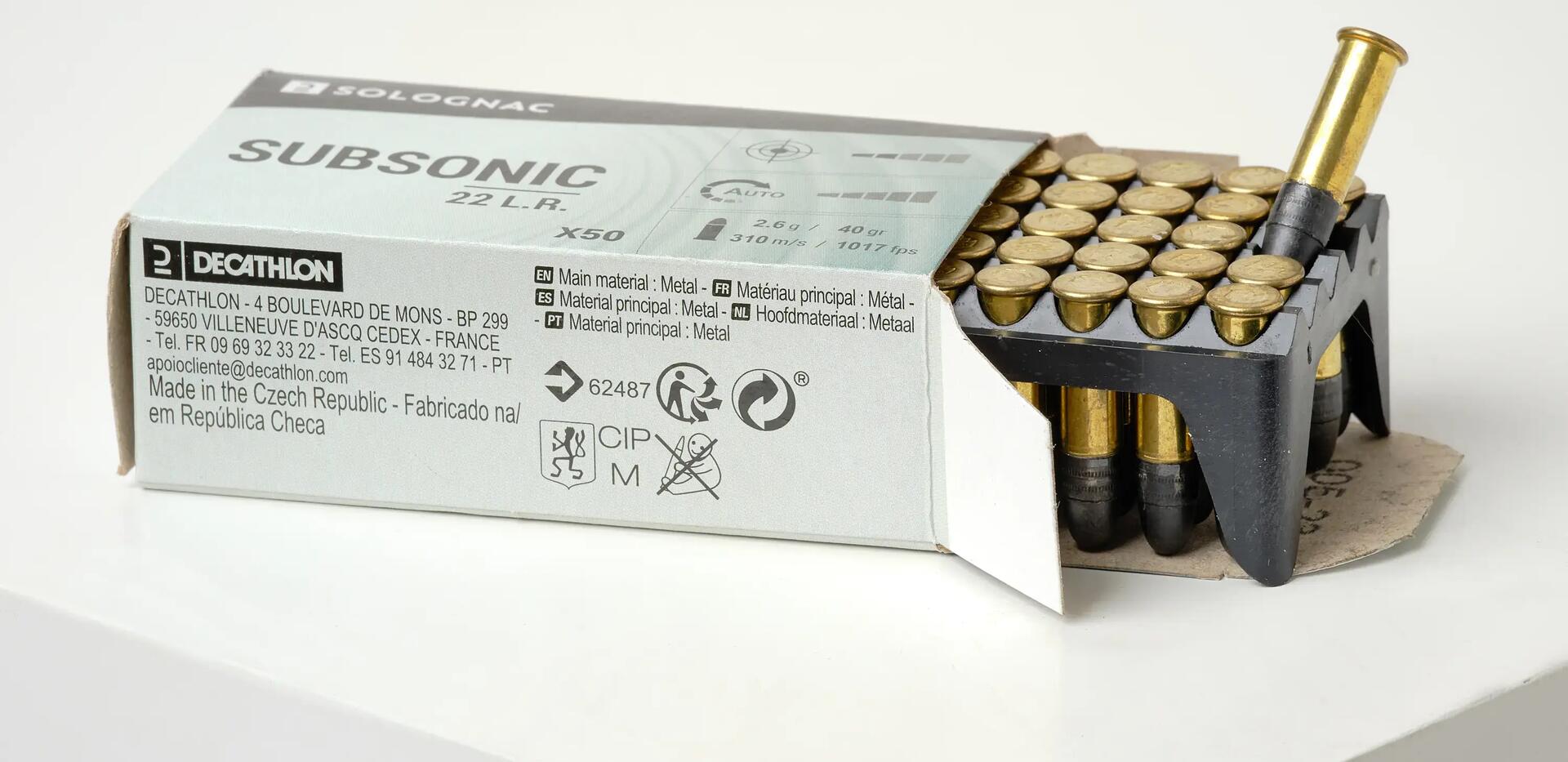 Comment choisir sa munition 22 long rifle ?