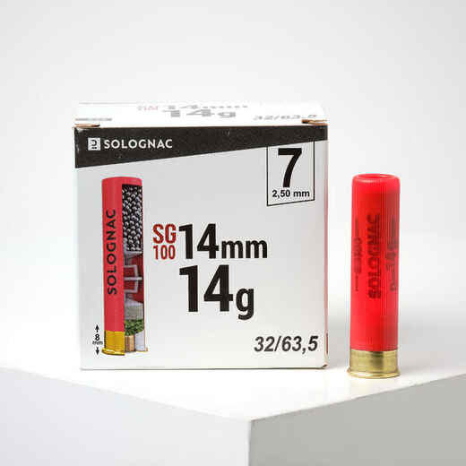 
      CARTRIDGE SG100 14 mm SHOT 7 x25
  