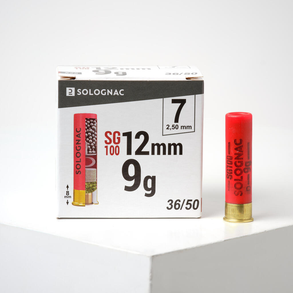 CARTRIDGE SG100 12 mm SHOT 7 x25