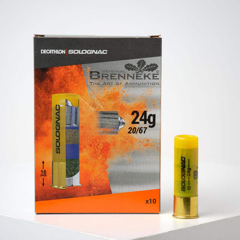 BALA BRENNEKE CALIBRE 20/67 X10