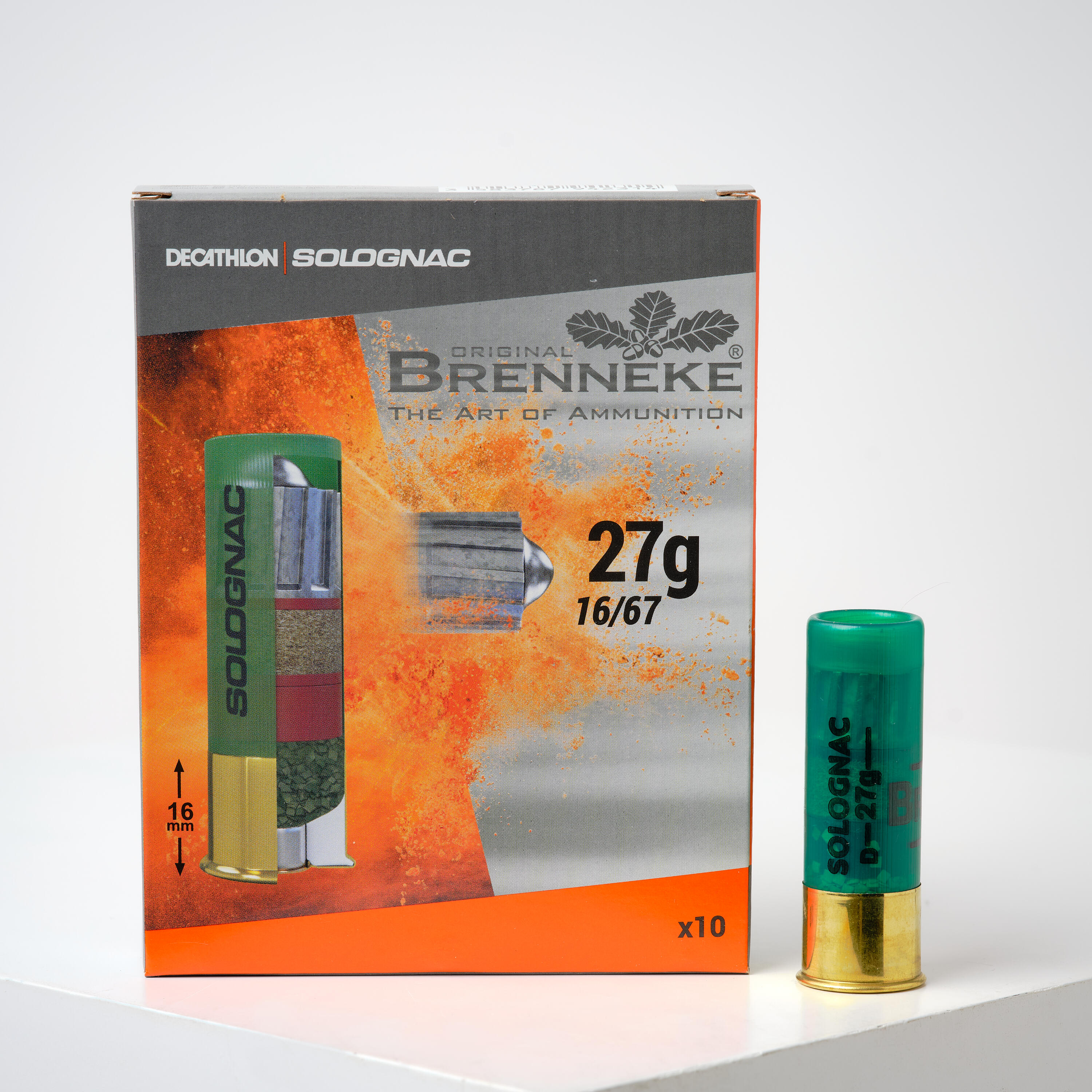 BALLE BRENNEKE CALIBRE 16 X 10 . 1/6