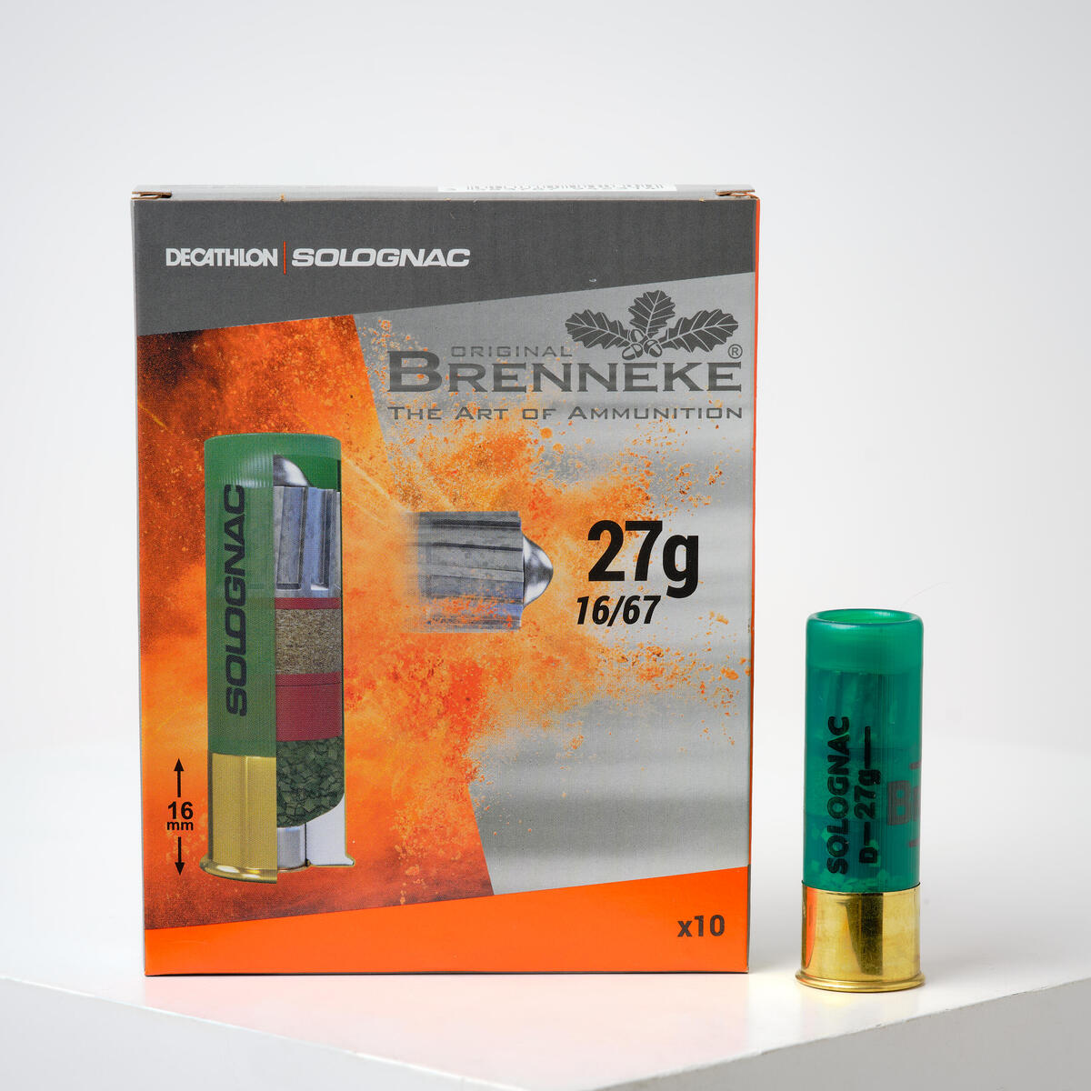 BALLE BRENNEKE CALIBRE 16 X 10 .