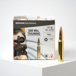 Munitie voor sportschieten 308 WINCHESTER TRAINING x 50