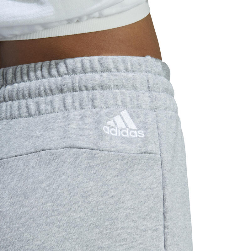 Pantalón Corto Fitness adidas Mujer Gris