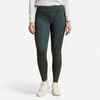 Winter-Reitleggings 500 Silikonbesatz Damen grün