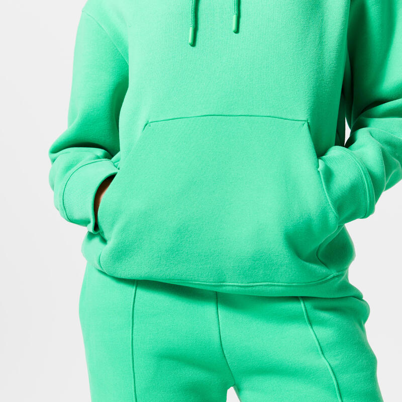 Bluza z kapturem damska Domyos Gym & Pilates 500