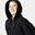 Sudadera Fitness 520 Mujer Negro Capucha Oversized