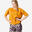 T-shirt Loose Fitness Femme - 520 Jaune