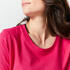 Women's Fitness T-Shirt 500 Essentials - Raspberry Pink
