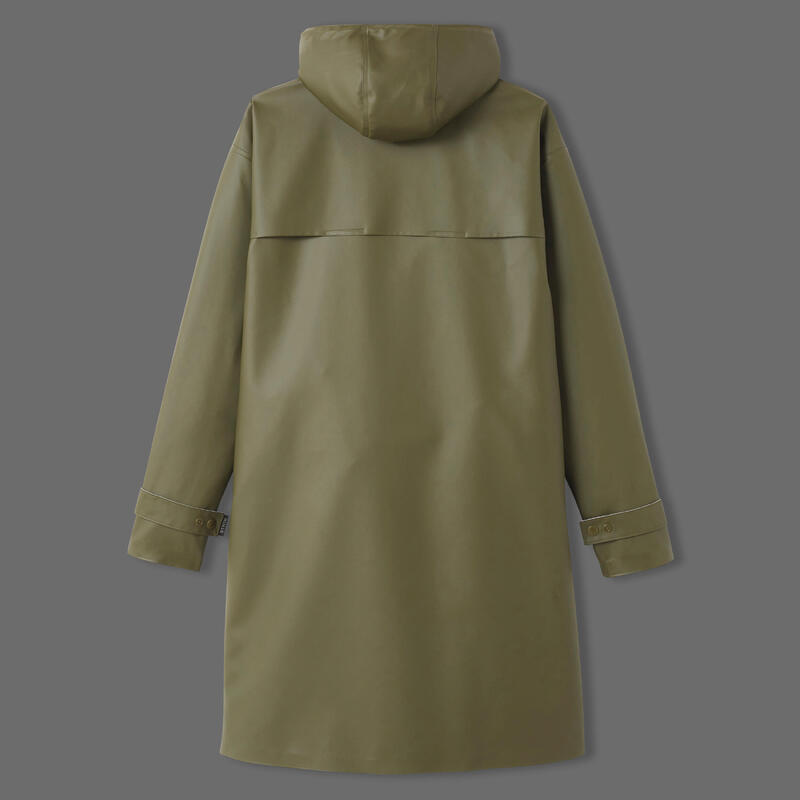 Parka impermabile ciclismo adulto unisex 540 verde militare