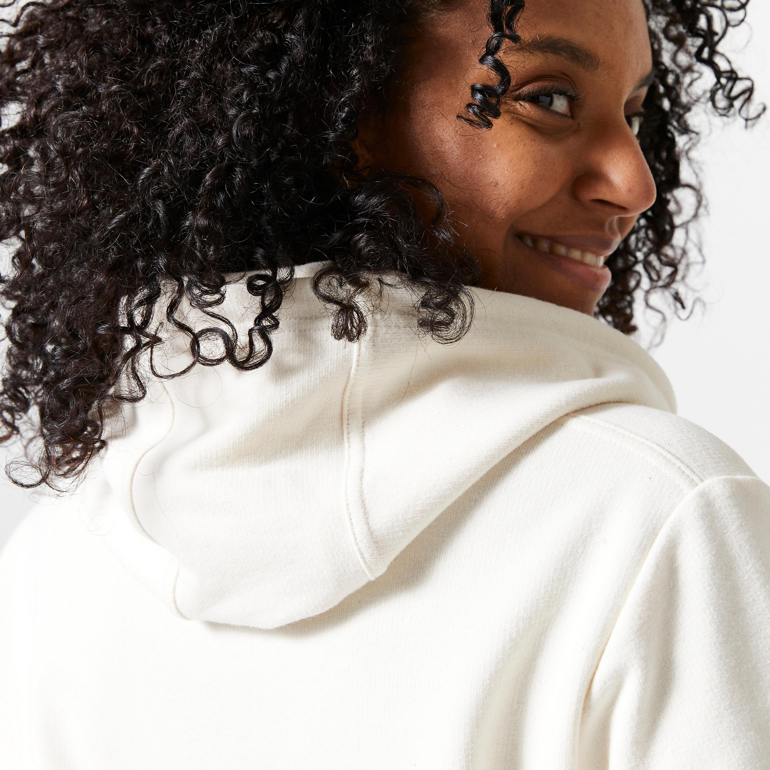 Hoodie Damen – 500 No Dye 7/12