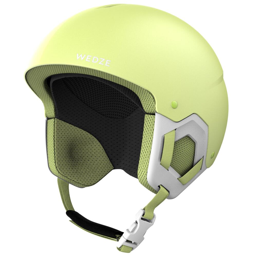 KID'S SKIING HELMET H-KID 500 - FLUORESCENT YELLOW