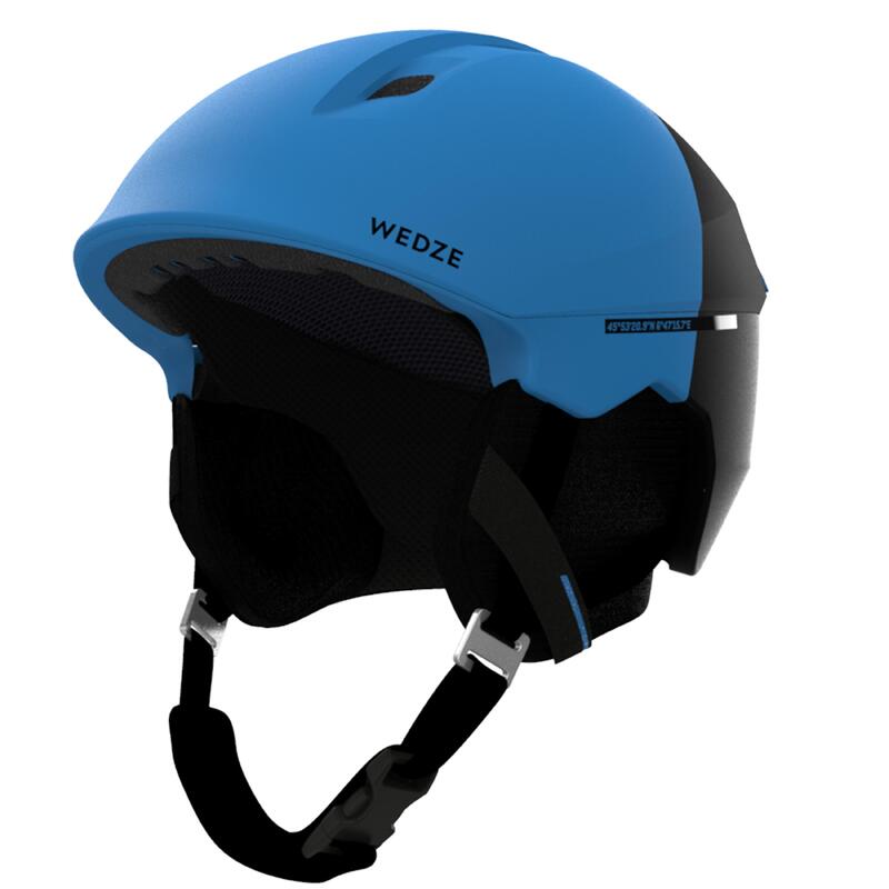 Capacete de ski adulto PST 580 - Azul e Preto