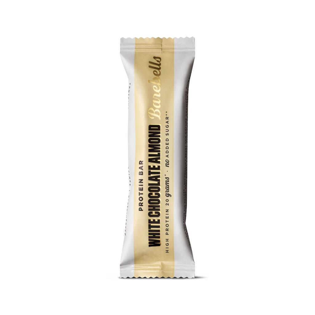 White Chocolate Almond Barebells Protein Bar