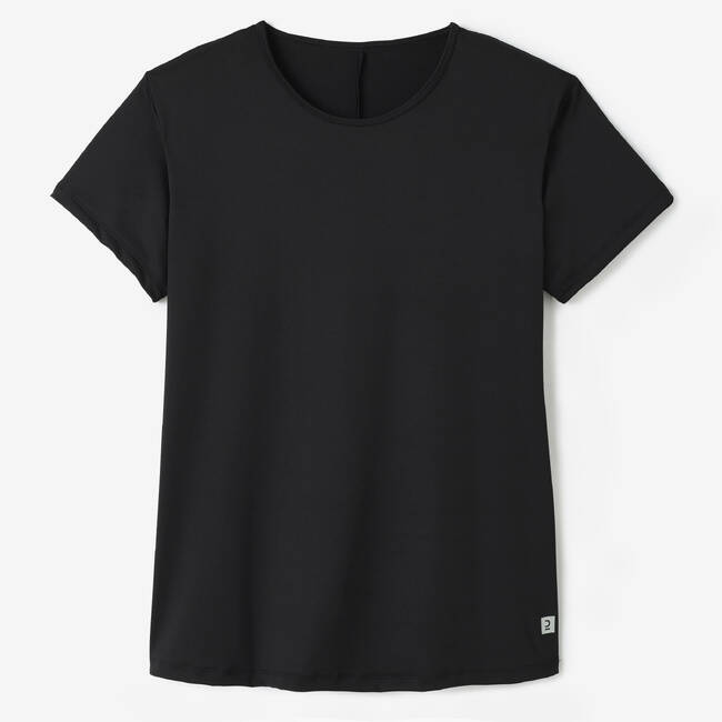 Women Gym T-Shirt Basic - Black