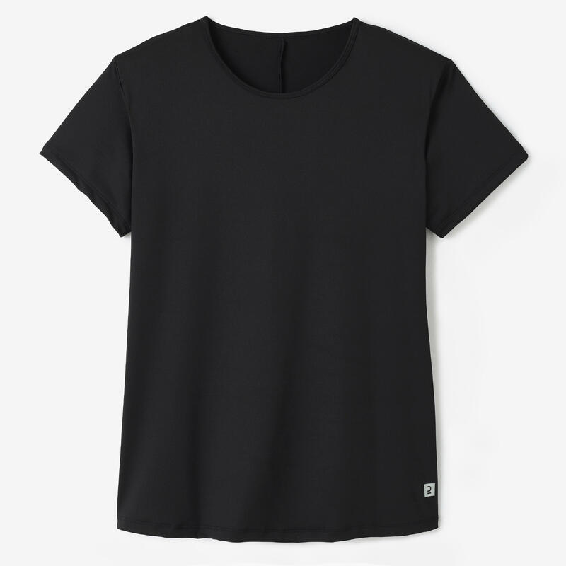 Tricou Fitness cardio Negru Damă