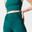 Leggings Fitness Cardio Mujer Verde Talle Alto Moldeadores